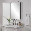 Crofton Lighted Black Vanity Mirror Hot on Sale