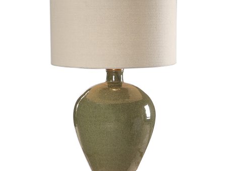 Elva Emerald Table Lamp Online