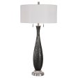 Jothan Frosted Black Table Lamp Cheap