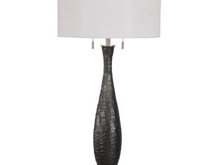 Jothan Frosted Black Table Lamp Cheap