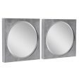 Aletris Modern Square Mirrors, S 2 Discount