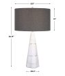 Citadel White Marble Table Lamp on Sale