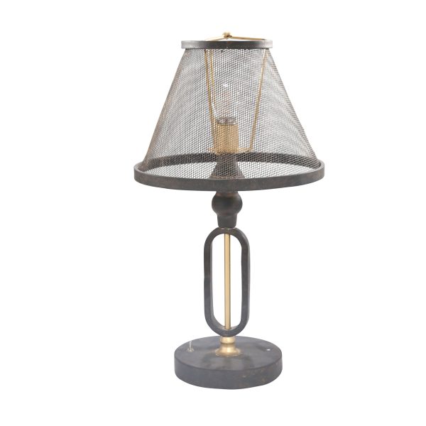 Industrial Led Table Lamp W Shade Discount