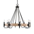 Deschutes 8 Light Farmhouse Chandelier Online Hot Sale