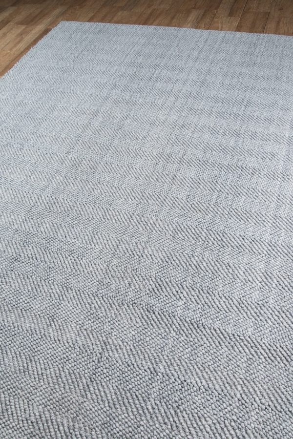 Hand Woven Washington Grey Area Rug on Sale