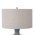 Hearst Blue Glaze Table Lamp For Cheap