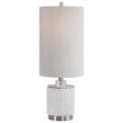 Elyn Glossy White Accent Lamp Fashion