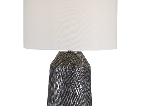 Malaya Graphic Black Table Lamp Sale