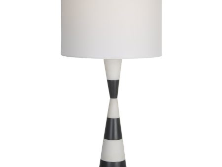 Bandeau Banded Stone Table Lamp For Cheap