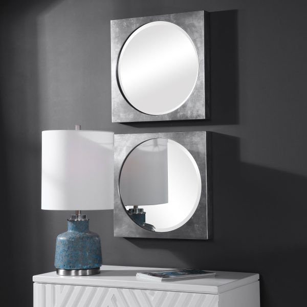 Aletris Modern Square Mirrors, S 2 Discount