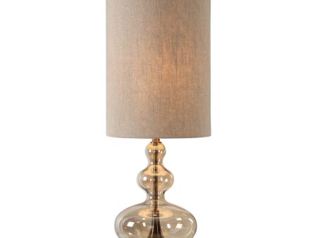 Formoso Amber Glass Table Lamp Online Sale