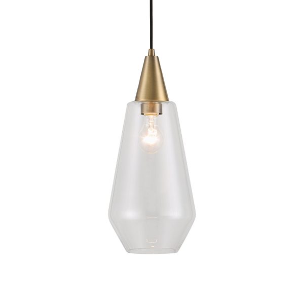 Eichler Antique Brass 1 Light Mini Pendant For Cheap