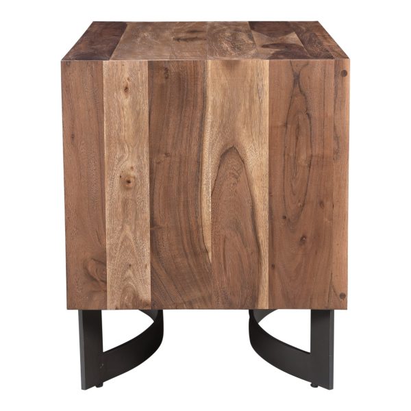 Bent Nightstand Smoked Sale