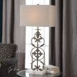 Gerosa Aged Bronze Table Lamp For Sale