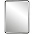 Crofton Black Large Mirror For Sale