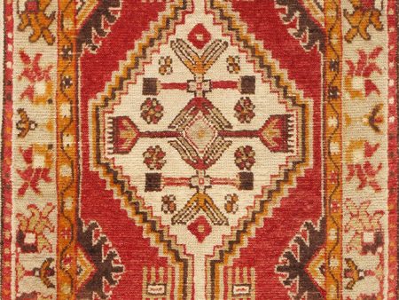 Vintage Anatolian  Hand-Knotted Lamb s Wool Area Rug Sale