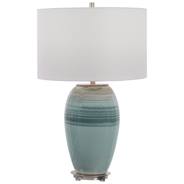 Caicos Teal Table Lamp Hot on Sale