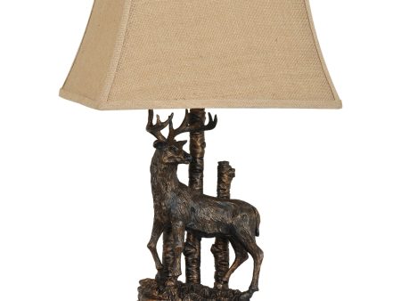 Deer Table Lamp, Set of 2 Discount