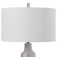 Kathleen Metallic Silver Table Lamp Cheap