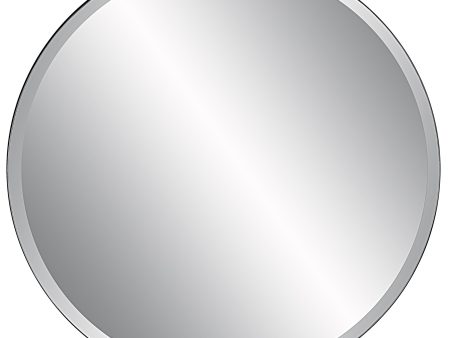 Cerelia Black Round Mirror on Sale