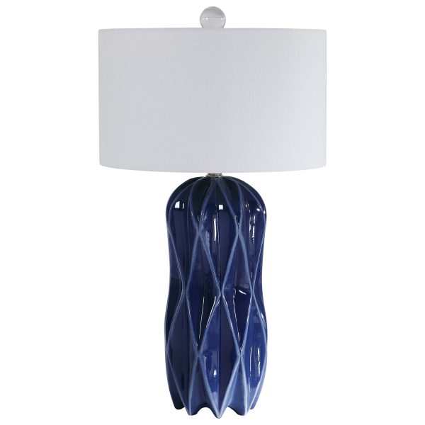 Malena Blue Table Lamp Cheap