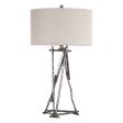 Lakota Brushed Nickel Lamp For Sale