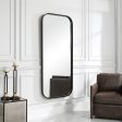 Concord Black Tall Iron Mirror Sale