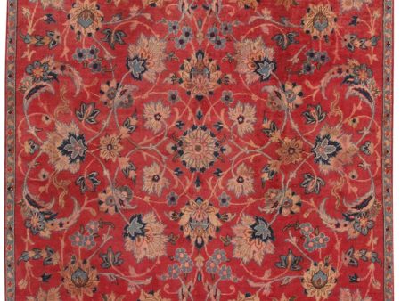 Vintage Hamadan  Hand-Knotted Lamb s Wool Area Rug Online