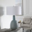 Delta Light Aqua Table Lamp For Discount