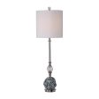 Elody Blue Gray Buffet Lamp Online Sale