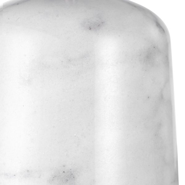 Eloise White Marble Table Lamp Discount