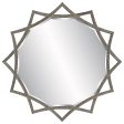 Abanu Antique Gold Star Mirror For Sale