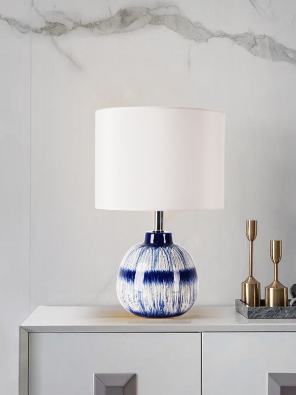 Joshua Collection  Metal & Ceramic Table Lamp Lights Online Sale