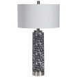 Kramer Gray Black Table Lamp Hot on Sale