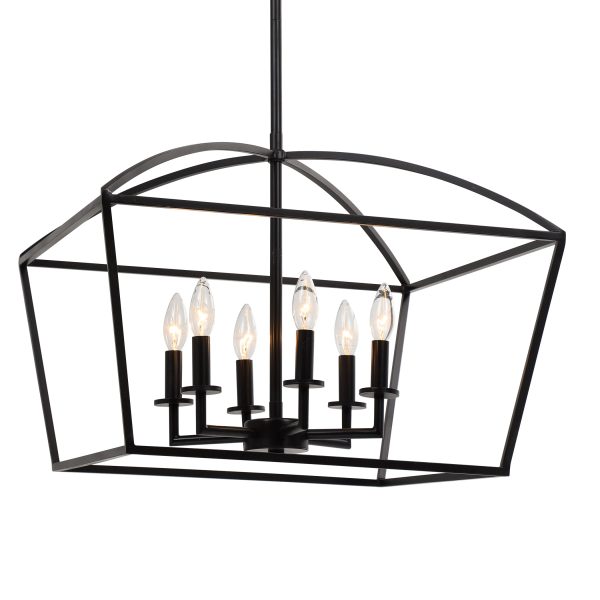 Clayton 6 Light Lantern Pendant on Sale