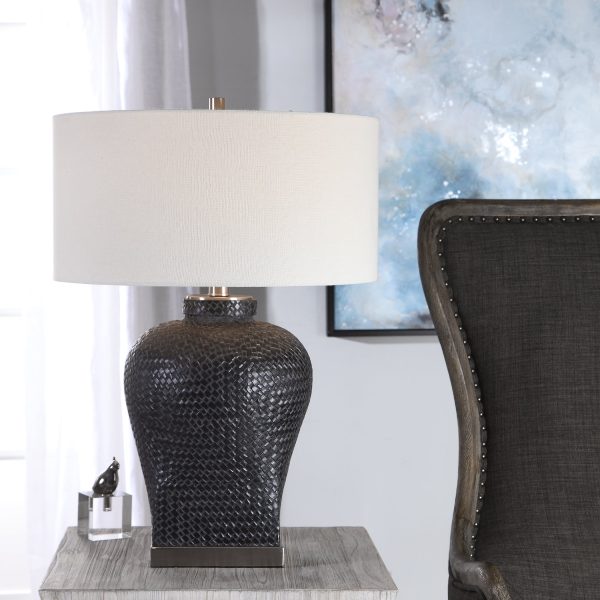 Akello Weave Texture Table Lamp Online Hot Sale