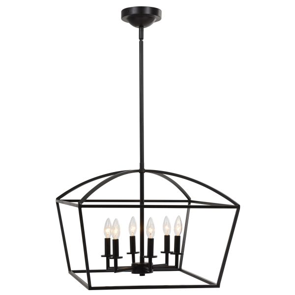 Clayton 6 Light Lantern Pendant on Sale