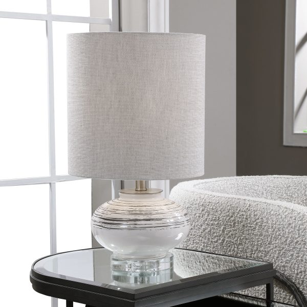 Lenta Off-White Accent Lamp For Discount