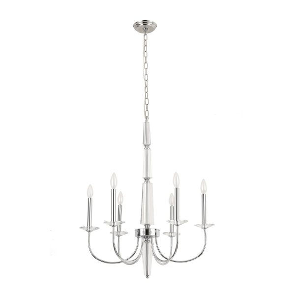 Hestia Collection Metal & Cystal Chandelier Lights For Cheap