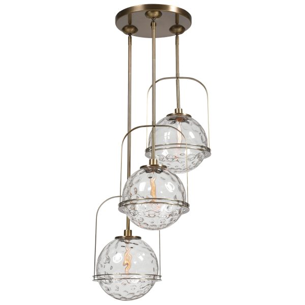 Mimas 3 Light Cluster Pendant For Discount