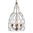 Halstead 6 Light Farmhouse Pendant Sale