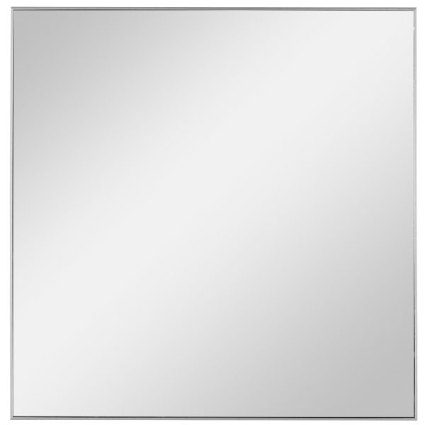 Alexo Silver Square Mirror Cheap