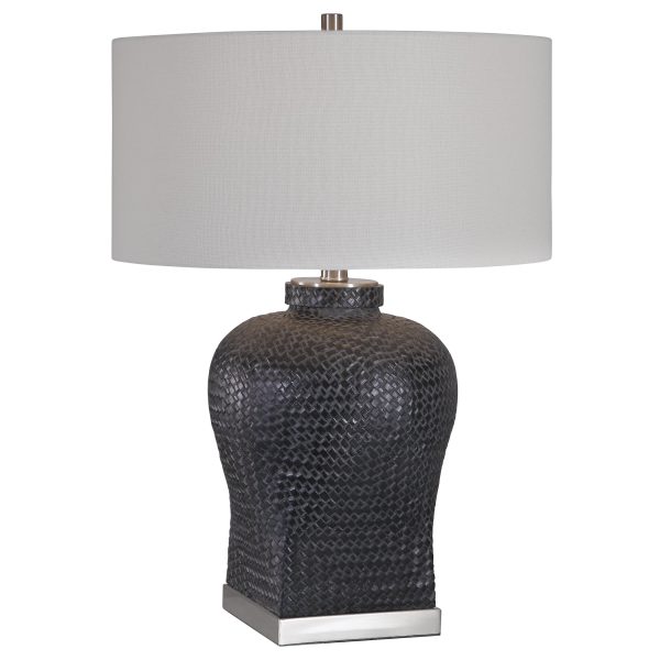 Akello Weave Texture Table Lamp Online Hot Sale