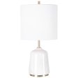 Eloise White Marble Table Lamp Discount