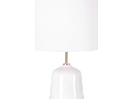 Eloise White Marble Table Lamp Discount