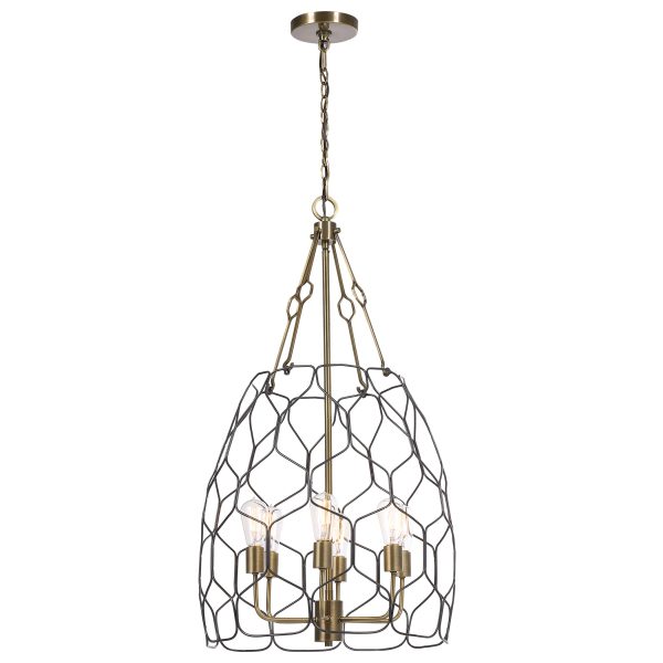 Halstead 6 Light Farmhouse Pendant Sale