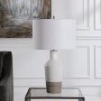 Dakota White Crackle Table Lamp Discount