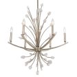 Juliette 6 Light Silver Chandelier For Discount