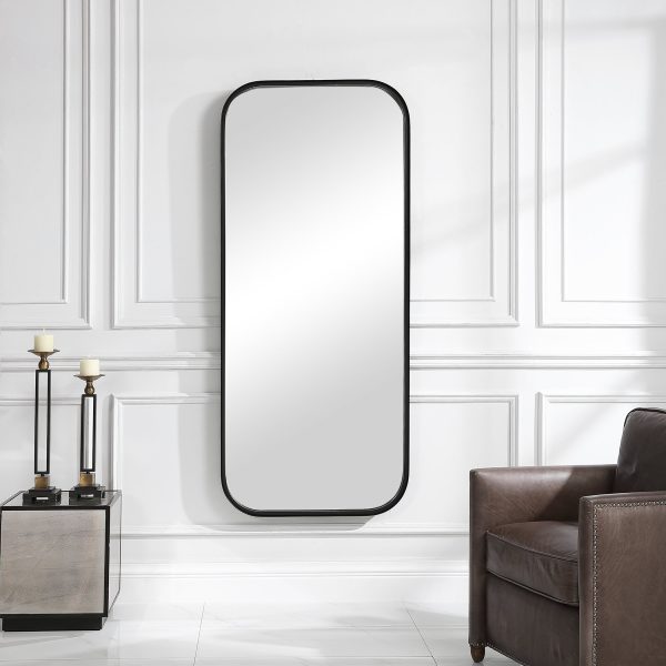 Concord Black Tall Iron Mirror Sale