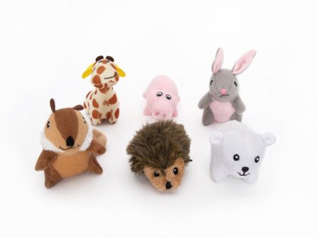 ZippyPaws Miniz Dog Toys Assorted, 1 Each XS, 6 Pack by ZippyPaws Online Hot Sale